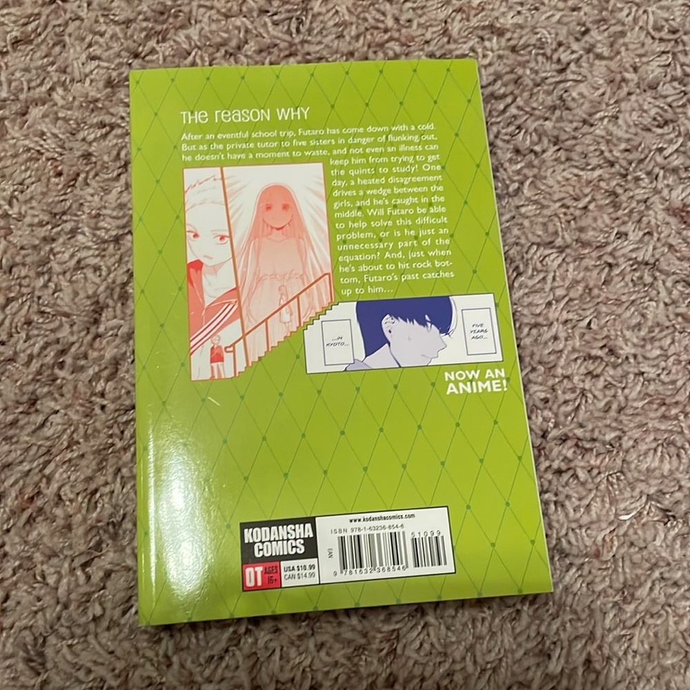 The Quintessential Quintuplets Manga Set Vol 1-7 - Picture 12 of 16